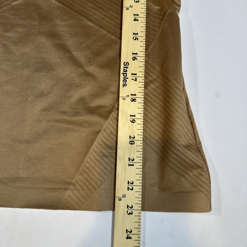 Spanx Thinstincts 2.0 Tank Womens Large Tan‎ Seamless Shaping Compression Cami